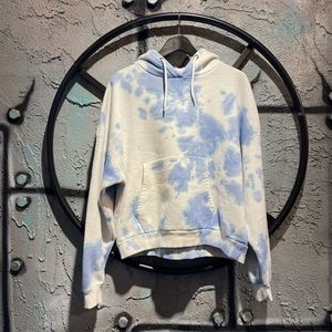Bleach pattern hoodie